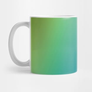 BLUE GREEN YELLOW ABSTRACT TEXTURE Mug